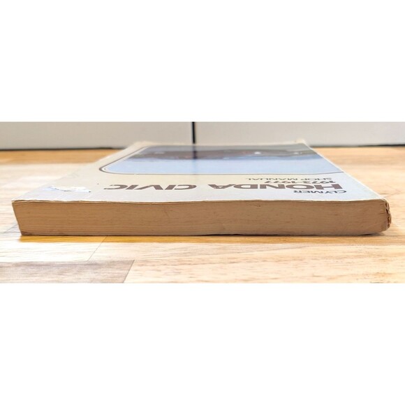 Clymer 1973-1977 Honda Civic Service Shop Manual Book A227 Guide Diagram Charts - Picture 6 of 11